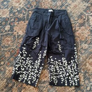 Adam Lippes Charcoal Cropped Pants